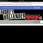 Trial Membership Audrey Hollander