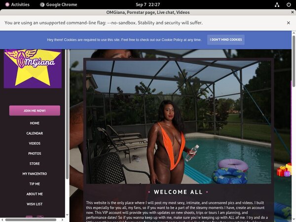 Working OMGiana Login