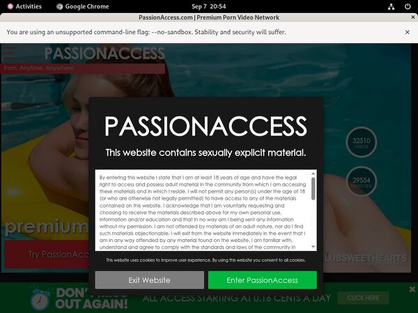 Subscribe To Passion Access