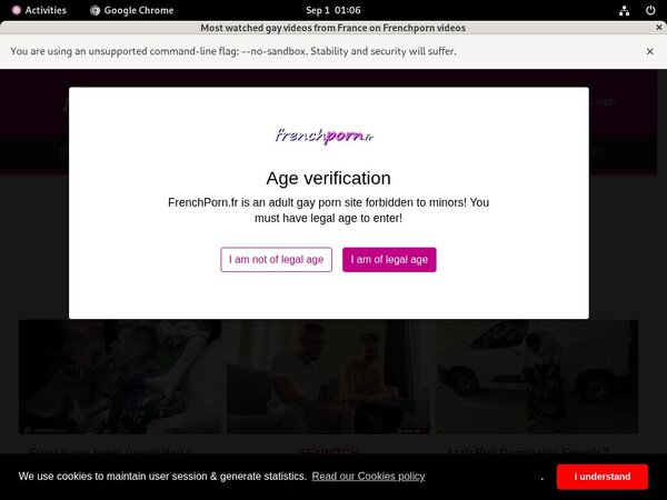 Frenchporn.fr Sign Up