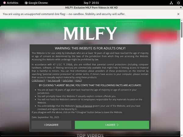 Milfy.com Vendo Discount