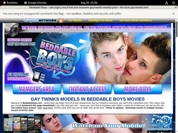 Limited Beddableboys.com Discount Limited Beddableboys.com Discount