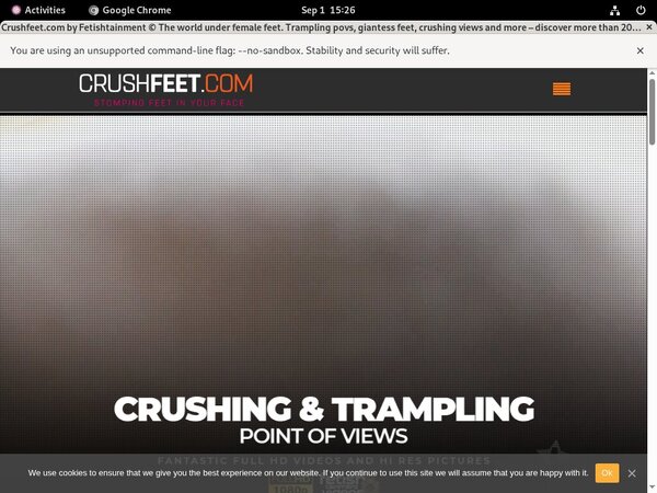 Crushfeet Online