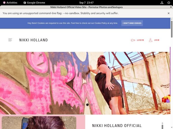 Nikki Holland Member Password