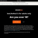 Sexlikereal Buy Tokens