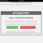 Try Guysinsweatpants.com Free Trial